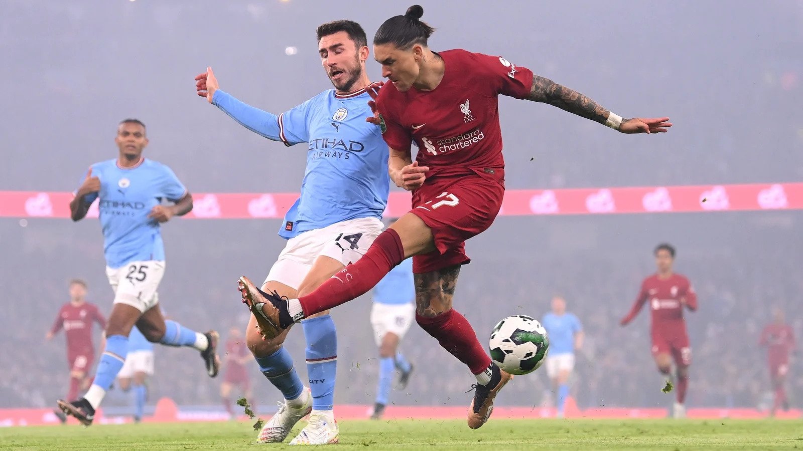 Carabao Cup result: Manchester City 3-2 Liverpool
